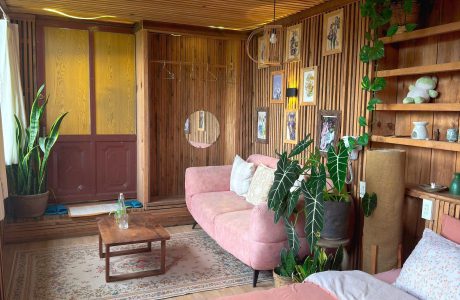 Phòng Mây – Handcraft Studio 1 bed with Sky View Private Bathroom